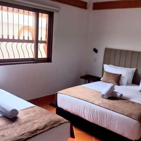 Hotel Santa Barbara Sachica Villa de Leyva Buitenkant foto