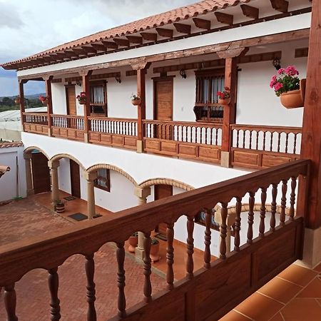 Hotel Santa Barbara Sachica Villa de Leyva Buitenkant foto