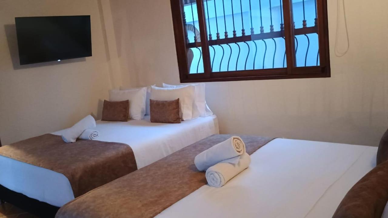 Hotel Santa Barbara Sachica Villa de Leyva Buitenkant foto