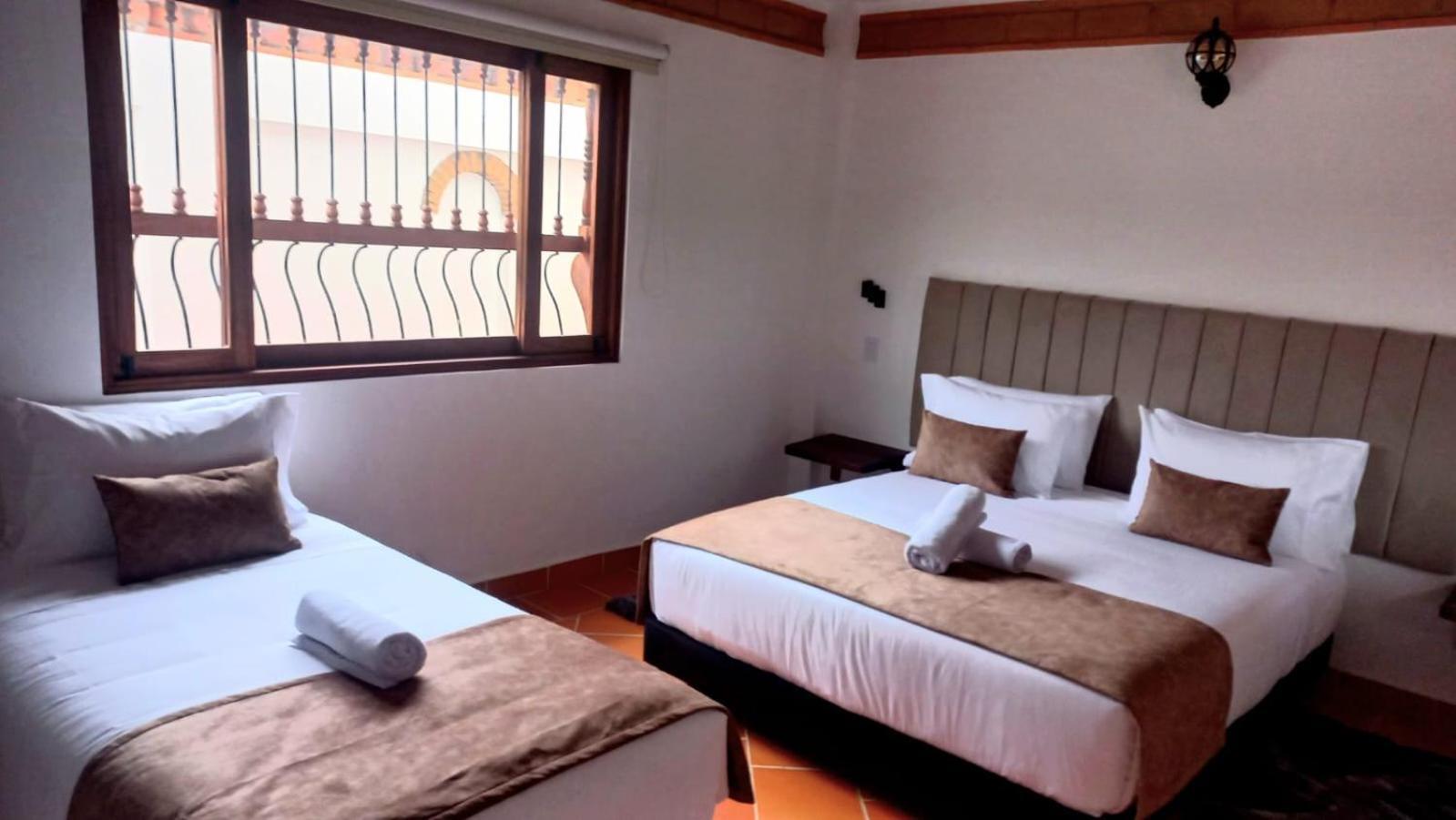 Hotel Santa Barbara Sachica Villa de Leyva Buitenkant foto