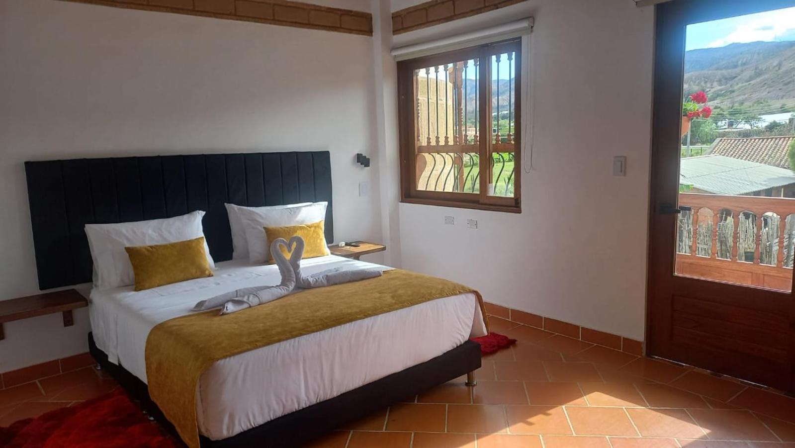 Hotel Santa Barbara Sachica Villa de Leyva Buitenkant foto