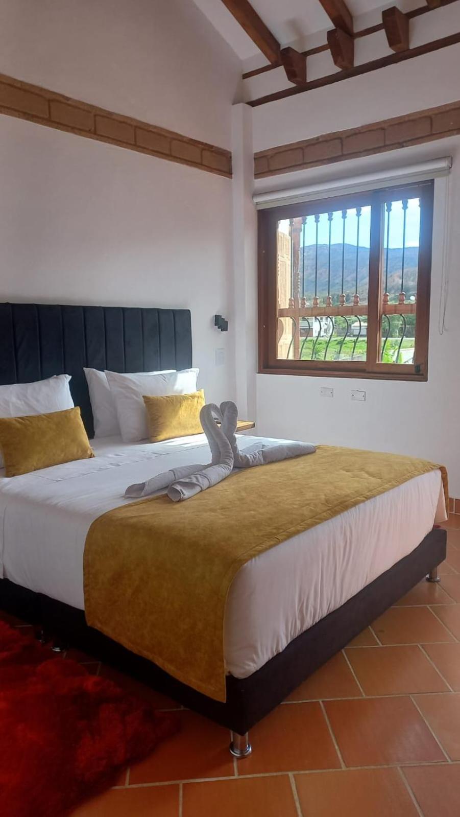 Hotel Santa Barbara Sachica Villa de Leyva Buitenkant foto