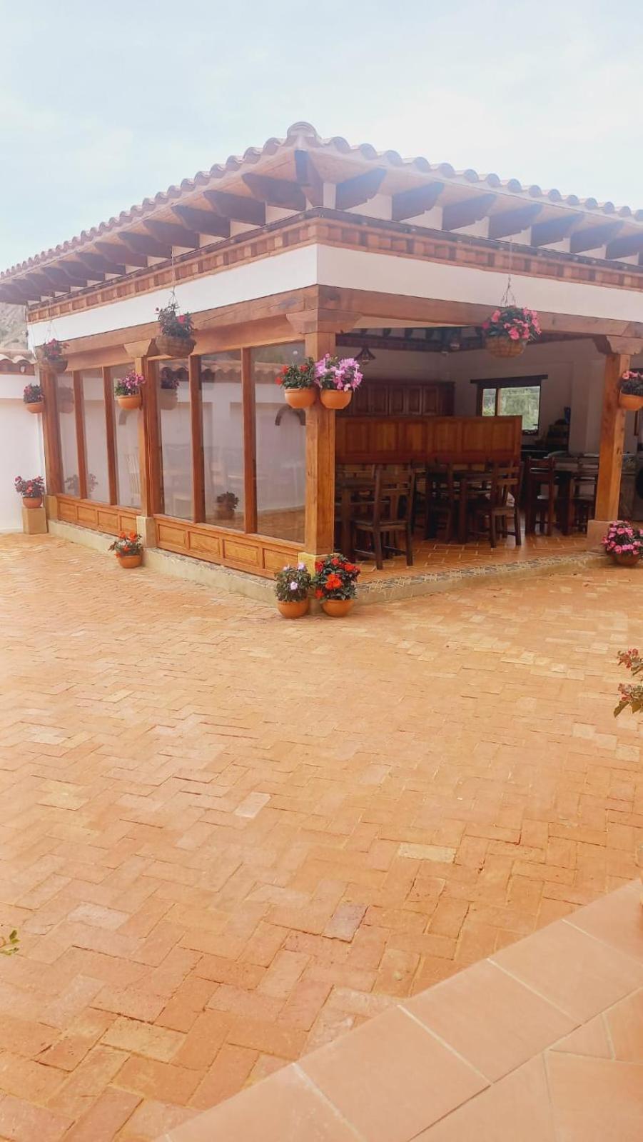 Hotel Santa Barbara Sachica Villa de Leyva Buitenkant foto